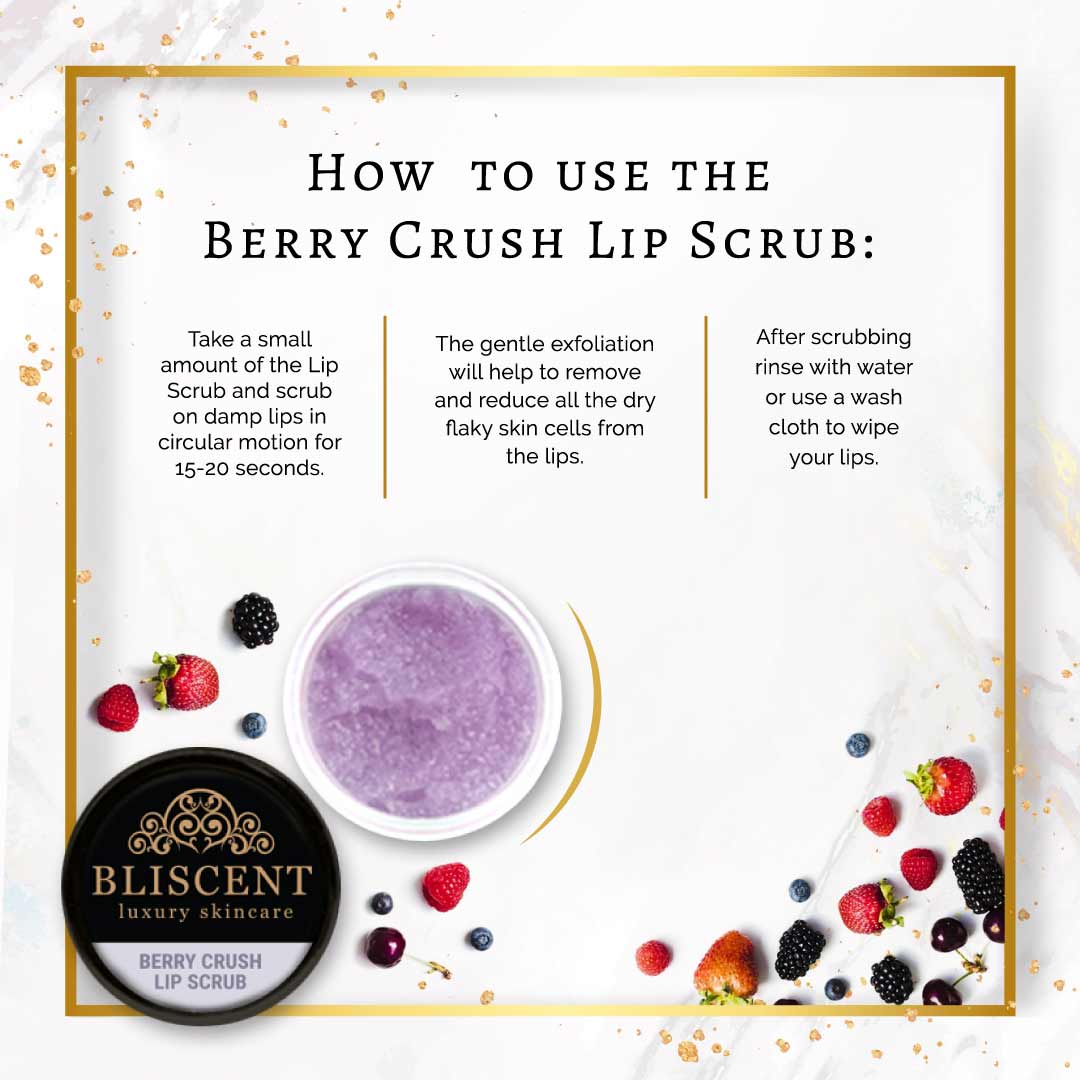 Vanity Wagon | Buy Bliscent Berry Crush Lip Scrub