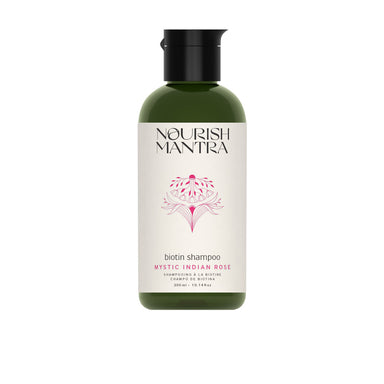Vanity Wagon | Buy Nourish Mantra Mystic India Rose Biotin Shampoo 