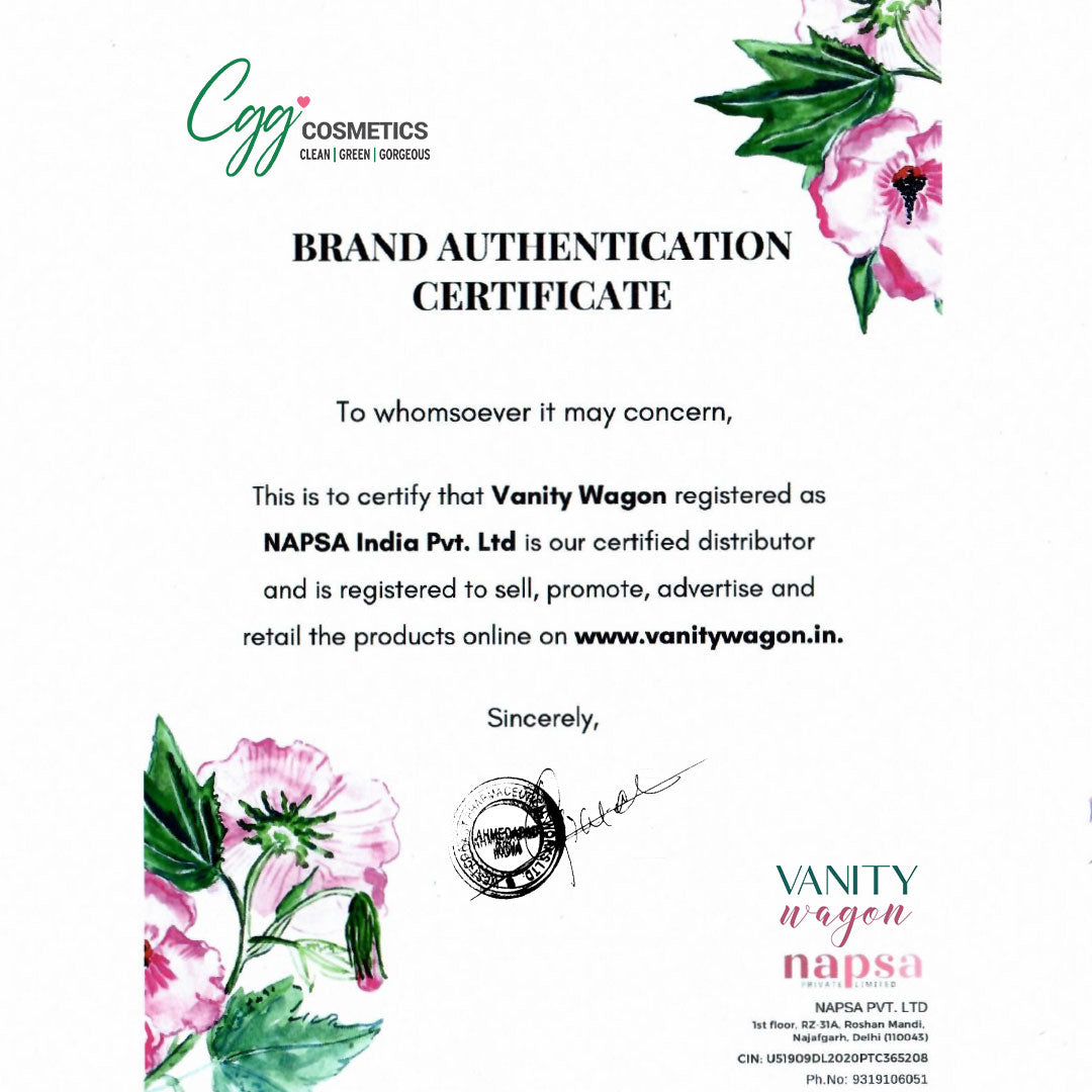 Vanity Wagon | Buy CGG Cosmetics Aloe Vera Daily Toning Cleansing Pads
