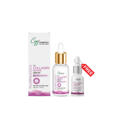 CGG Cosmetics 1% Collagen Peptide Serum with a Free 10ml Sample of 1% Collagen Serum