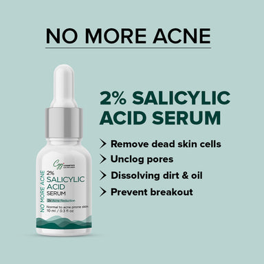 CGG Cosmetics 2% Salicylic Acid No More Acne Serum Combo