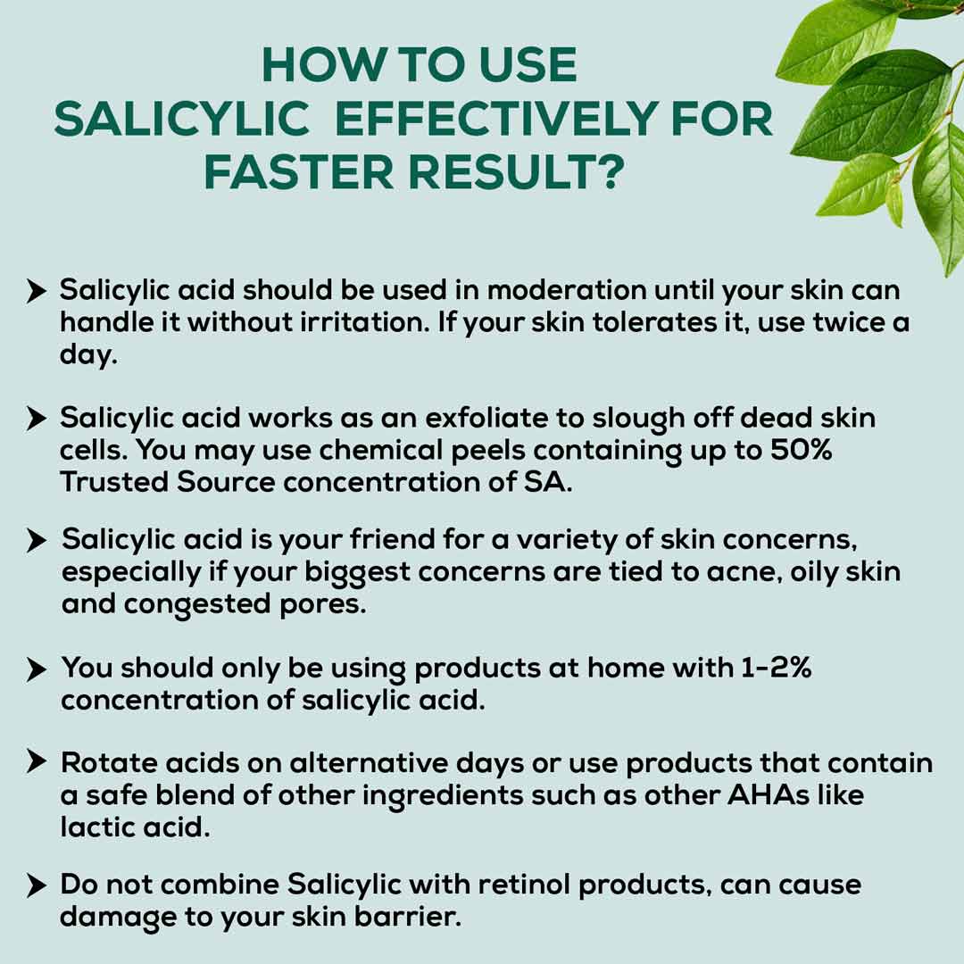 CGG Cosmetics 2% Salicylic Acid Serum in Body Lotion with a Free 10ml Sample of 2% Salicylic Serum