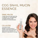 Vanity Wagon | Buy CGG Cosmetics 70% Snail Mucin Essence with 0.7% Cellulose