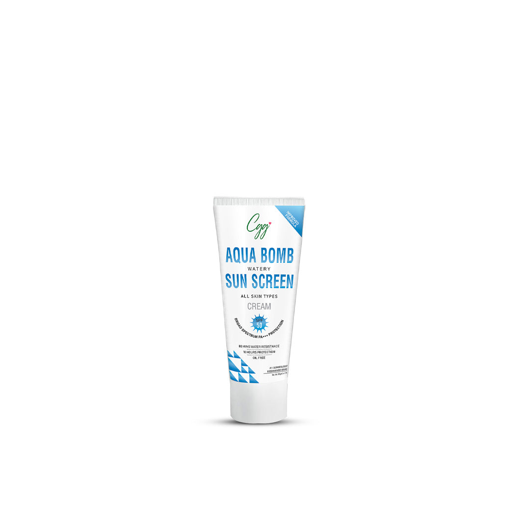 Vanity Wagon | Buy CGG Cosmetics Aqua Bomb Watery Sunscreen Cream SPF 50 PA+++