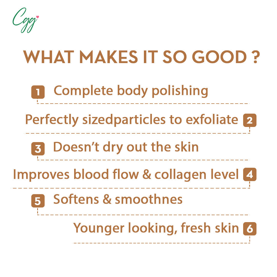 Vanity Wagon | Buy CGG Cosmetics Coconut & Shea Butter Gel Exfoliating Body Scrub