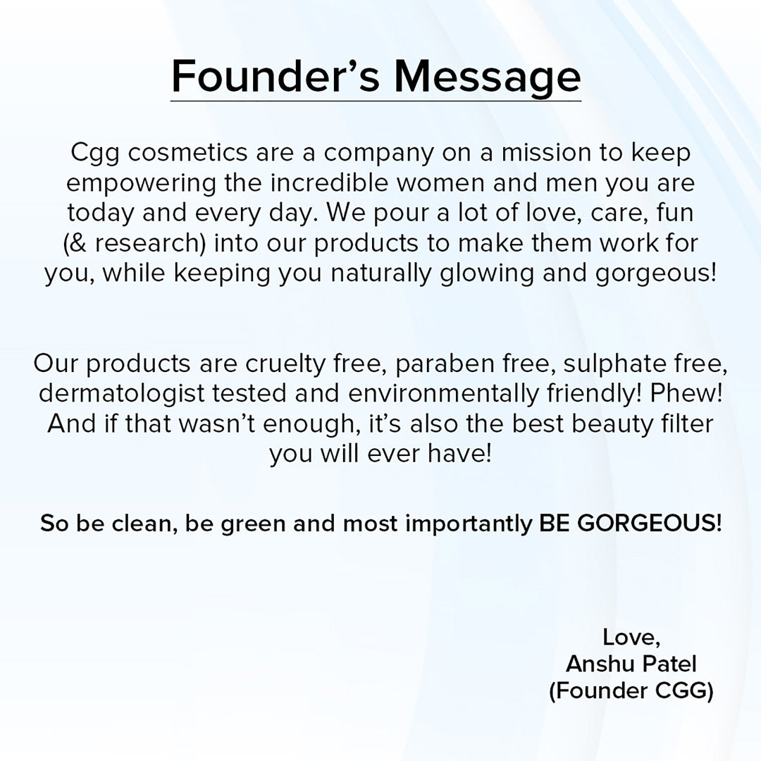 Vanity Wagon | Buy CGG Cosmetics Hydro Boost Foam Cleanser