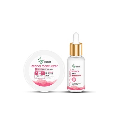 Vanity Wagon | Buy CGG Cosmetics Retinol Serum and Moisturizer Combo Pack