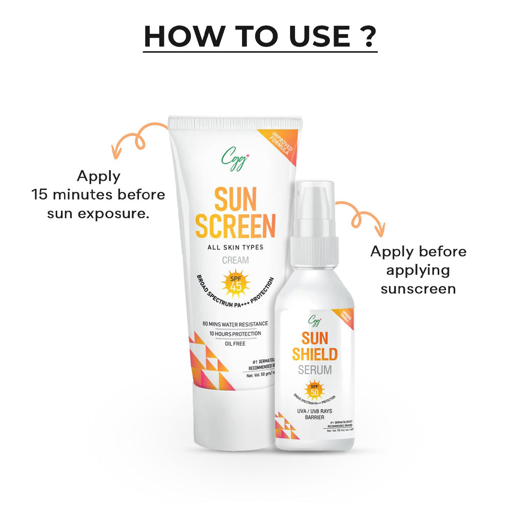 Vanity Wagon | Buy CGG Cosmetics Sunscreen Sun Block Kit