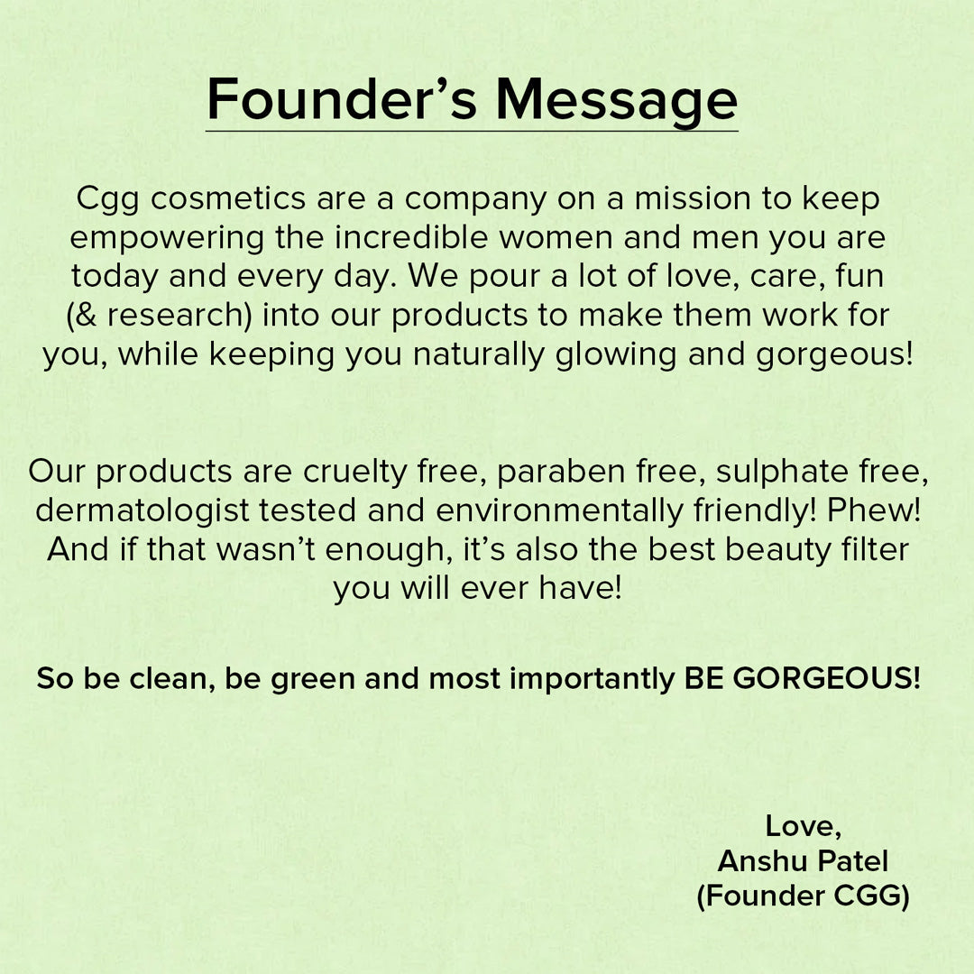 Vanity Wagon | Buy CGG Cosmetics Tea Tree Facial Oil