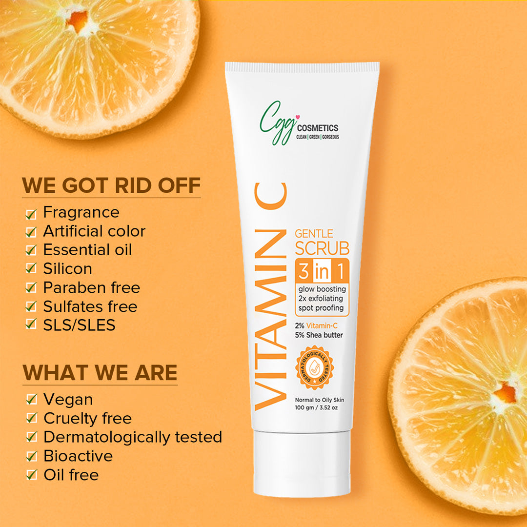 Vanity Wagon | Buy CGG Cosmetics Vitamin C Gentle Face Scrub