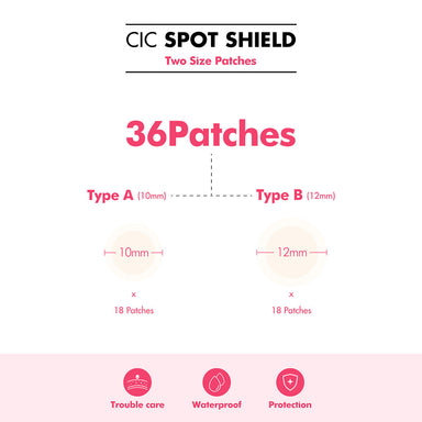 Buy CIC Spot Shield 36 Acne Patches | Vanity Wagon