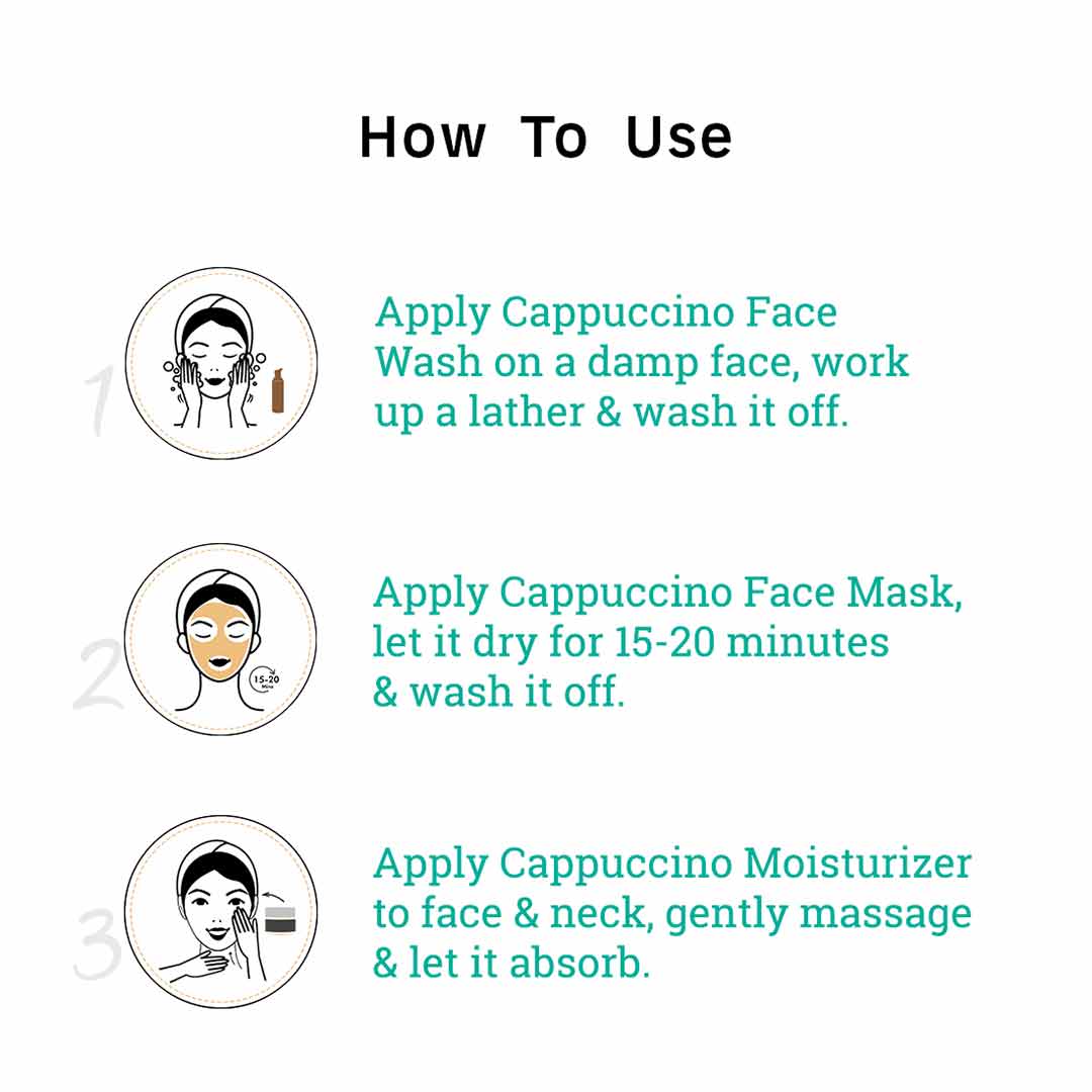 Vanity Wagon | Buy mCaffeine Acne Control Kit, Cappuccino Coffee Routine