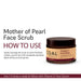 Vanity Wagon | Buy COAL Clean Beauty Mother of Pearl Face Scrub with Aloe Vera & Vitamin E for Her