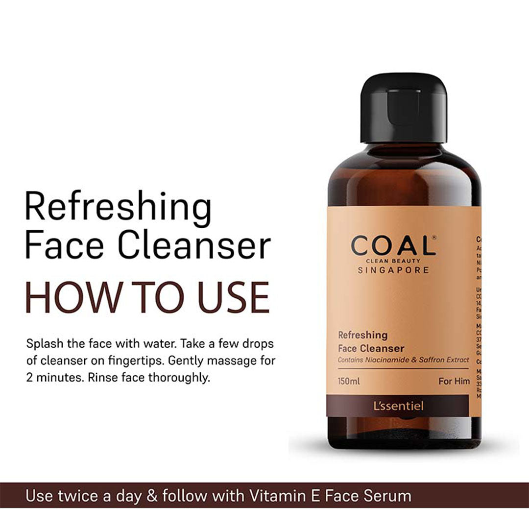 Vanity Wagon | Buy COAL Clean Beauty Refreshing Face Cleanser with Niacinamide & Saffron Extract