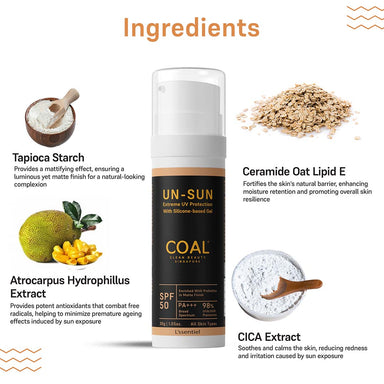 Vanity Wagon | Buy COAL Clean Beauty Un-Sun SPF 50 Sunscreen