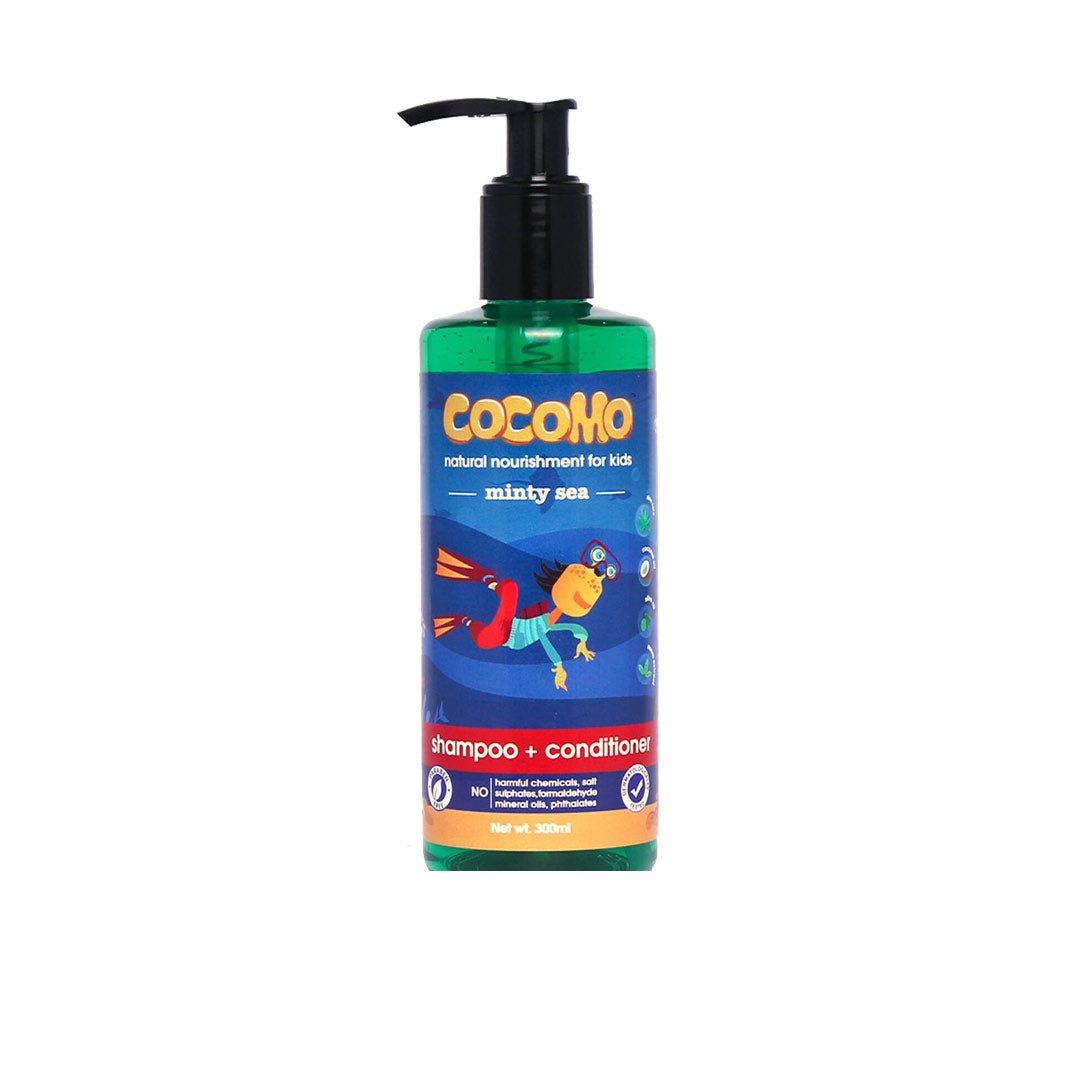 Vanity Wagon l Buy Cocomo Minty Sea, Shampoo and Conditioner for Kids