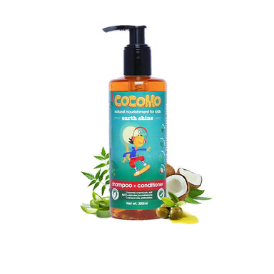 Vanity Wagon | Buy Cocomo Earth Shine, Shampoo and Conditioner for Kids