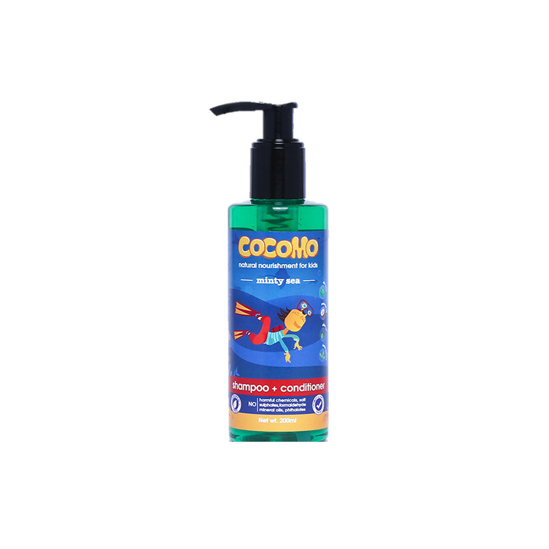 Cocomo Minty Sea, Shampoo and Conditioner for Kids