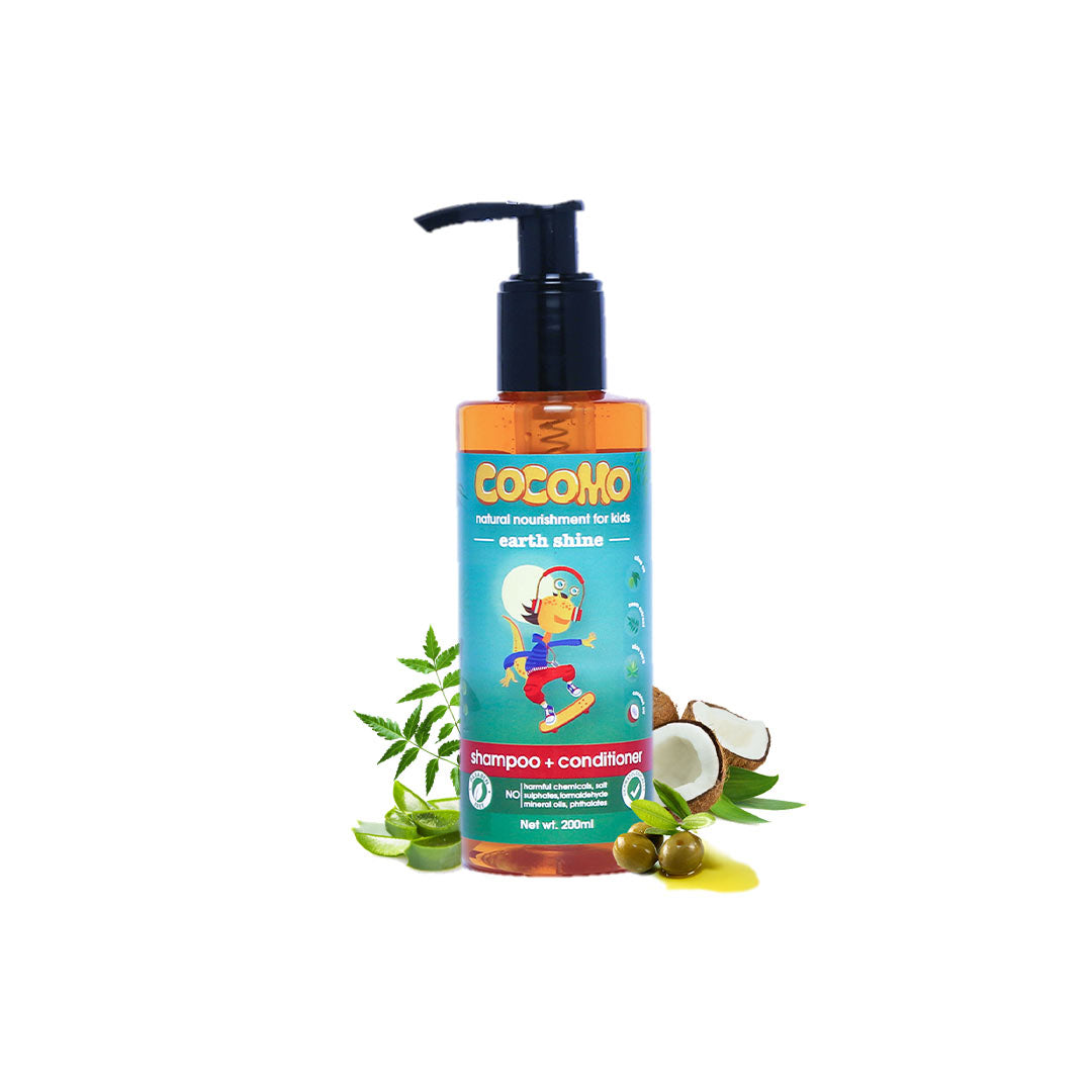 Cocomo Earth Shine, Shampoo and Conditioner for Kids