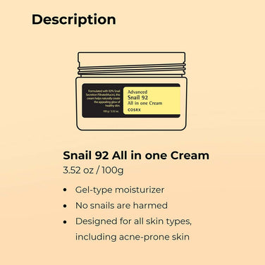 Vanity Wagon | Buy COSRX Advanced Snail 92 All In One Cream
