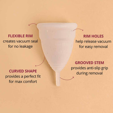 Vanity Wagon | Buy Carmesi Reusable Menstrual Cup for Women - Medium Size