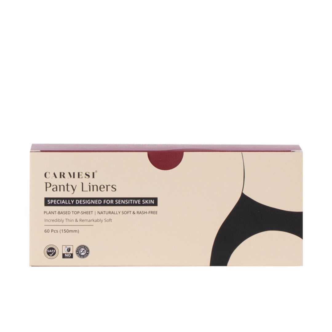 Carmesi Panty Liners, Designed for Sensitive Skin