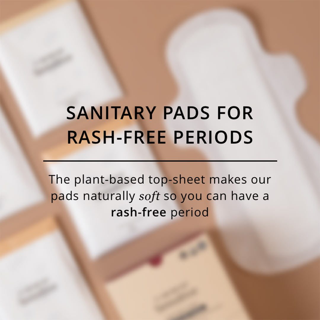 Carmesi Sensitive, Sanitary Pads for Rash-Free Periods (10 L)