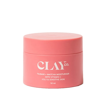 Vanity Wagon | Buy ClayCo Tsubaki + Matcha Moisturiser with Vitamin C For Oil And Sensitive Skin