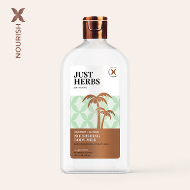 Vanity Wagon | Buy Just Herbs Nourishing Body Milk with Coconut & Almond 