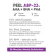 Buy CosIQ ABP 22% Exfoliating Peel with AHA, BHA & PHA | Vanity Wagon