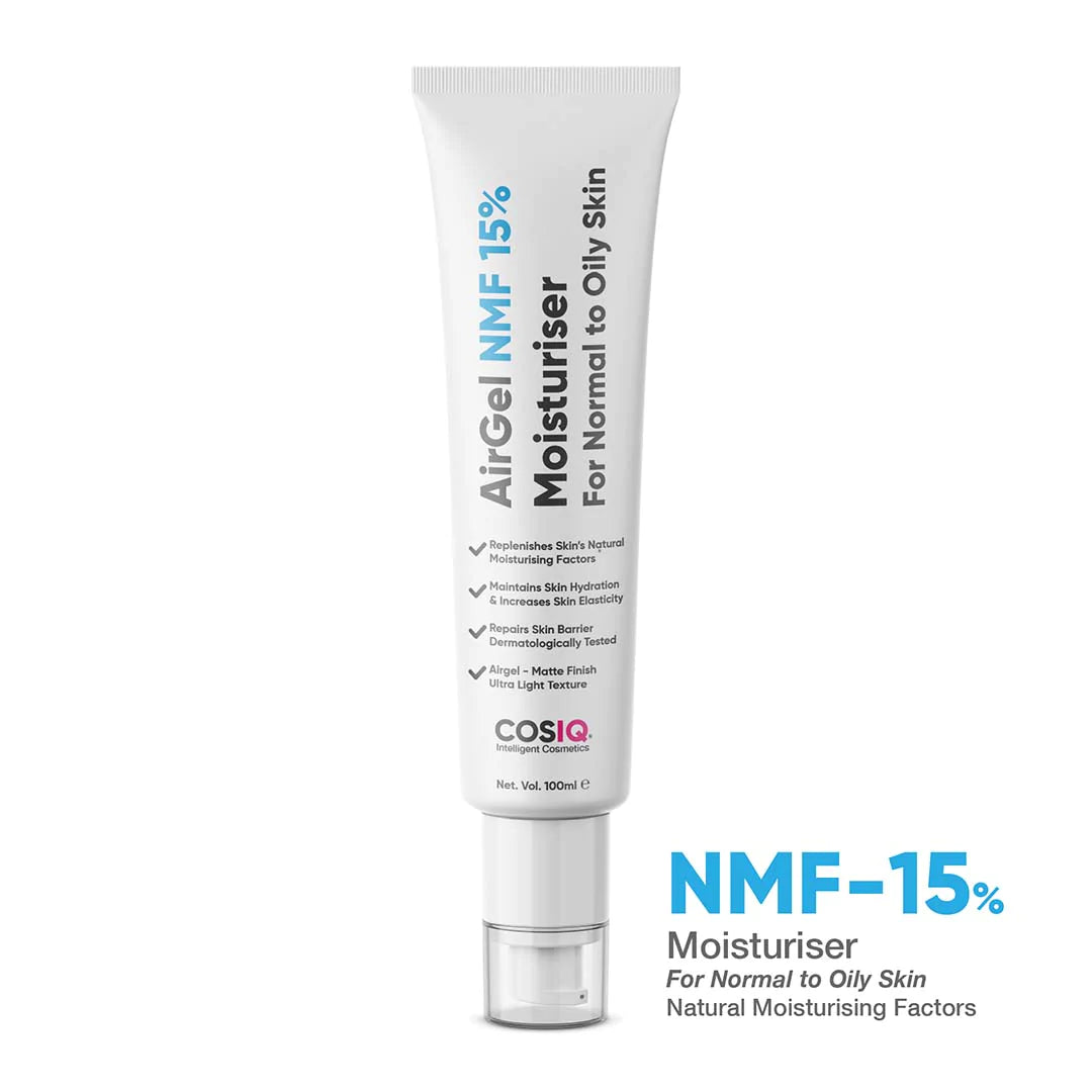 CosIQ AirGel NMF 15% Moisturiser for Normal to Oily Skin