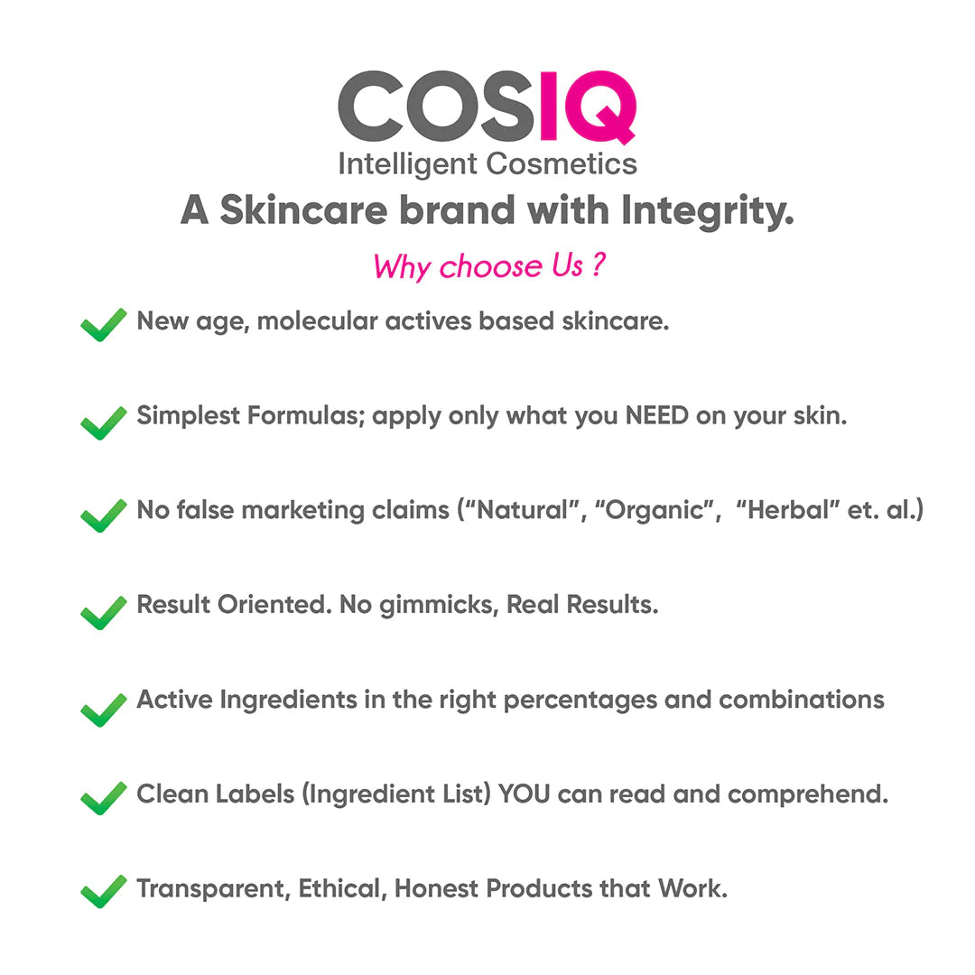 CosIQ AirGel NMF 15% Moisturiser for Normal to Oily Skin
