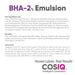 Buy CosIQ BHA 2% Encapsulated Salicylic Acid Emulsion | Vanity Wagon