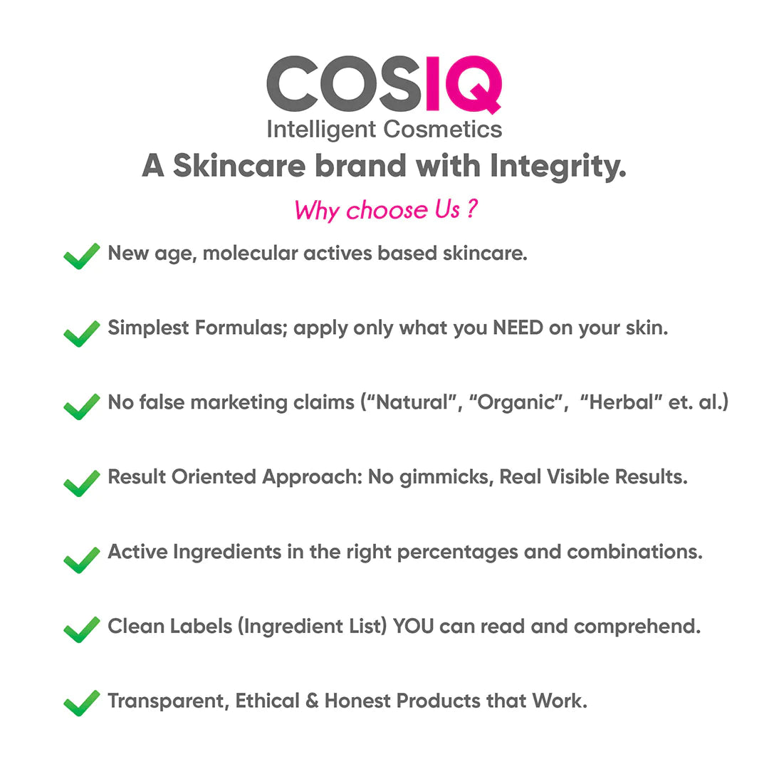 Buy CosIQ Vit C-23% Ethylated Ascorbic Acid Face Serum | Vanity Wagon