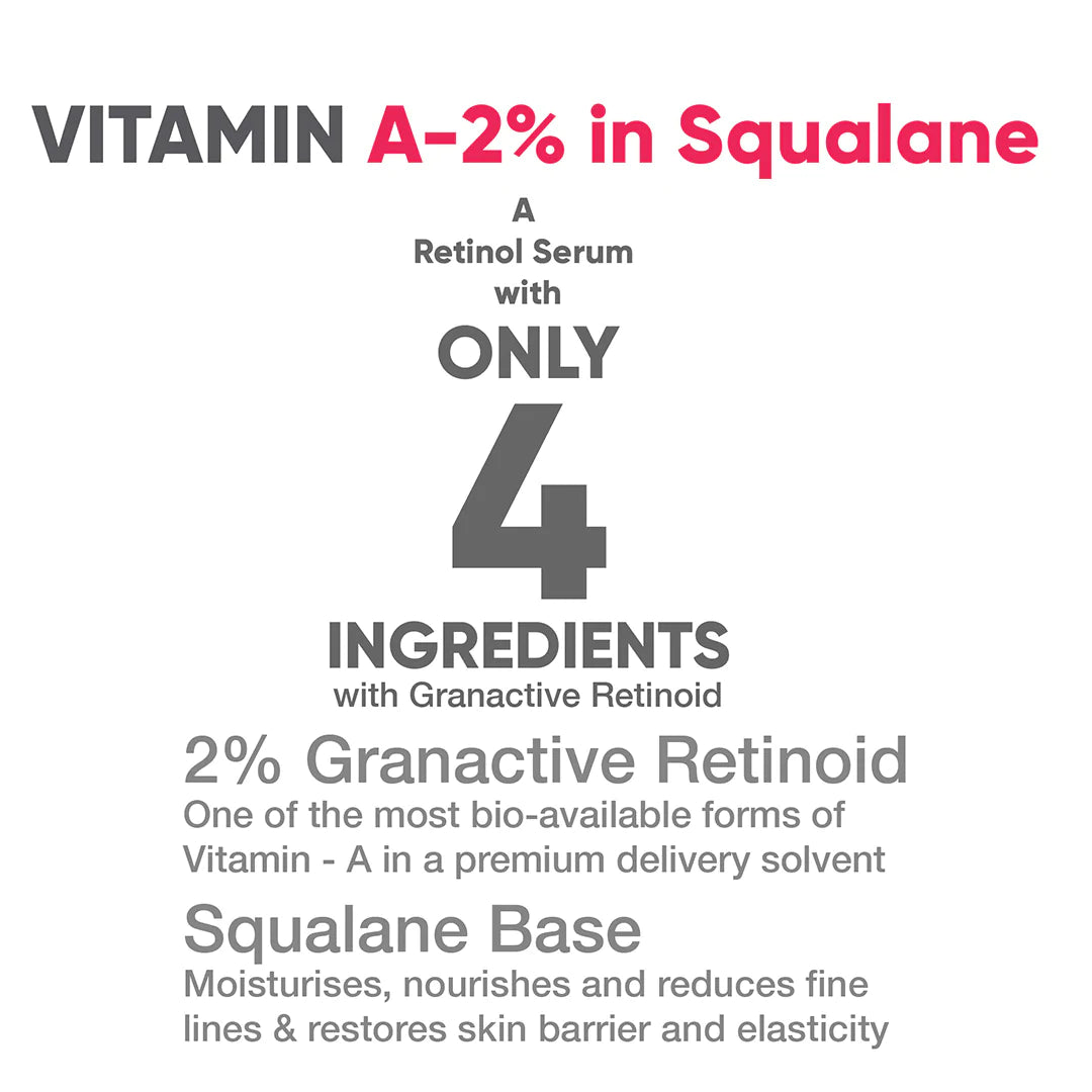 Vanity Wagon | Buy CosIQ Vitamin A-2% Granactive Retinoid in Squalane