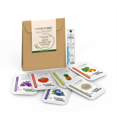 Vanity Wagon | Buy Cosmetofood Professional Quinoa Blemish Control Skin Nutrition Facial Kit
