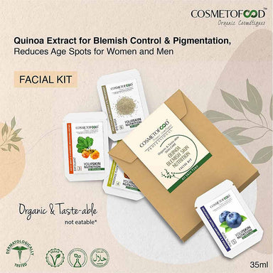 Vanity Wagon | Buy Cosmetofood Professional Quinoa Blemish Control Skin Nutrition Facial Kit