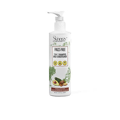 Vanity Wagon | Buy Cosmetofood Skinergy Frizz-Free 2 in 1 Shampoo & Conditioner with Moroccan Argan Oil & Avocado