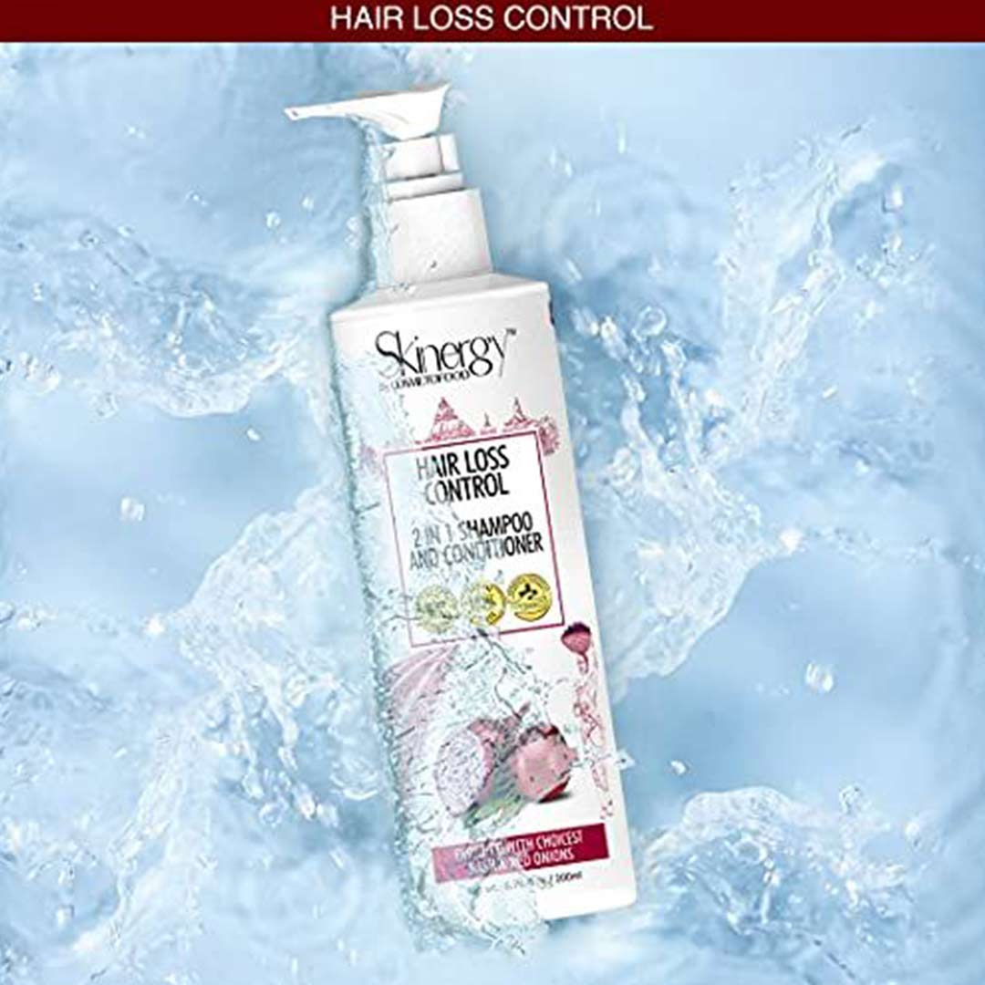 Vanity Wagon | Buy Cosmetofood Skinergy Hair Loss Control 2 in 1 Shampoo & Conditioner with Nashik Red Onions