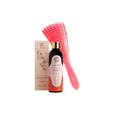 Vanity Wagon | Buy Curl Cure Define And Shine Vanity Wagon | Buy Curl Cream with Styling Brush