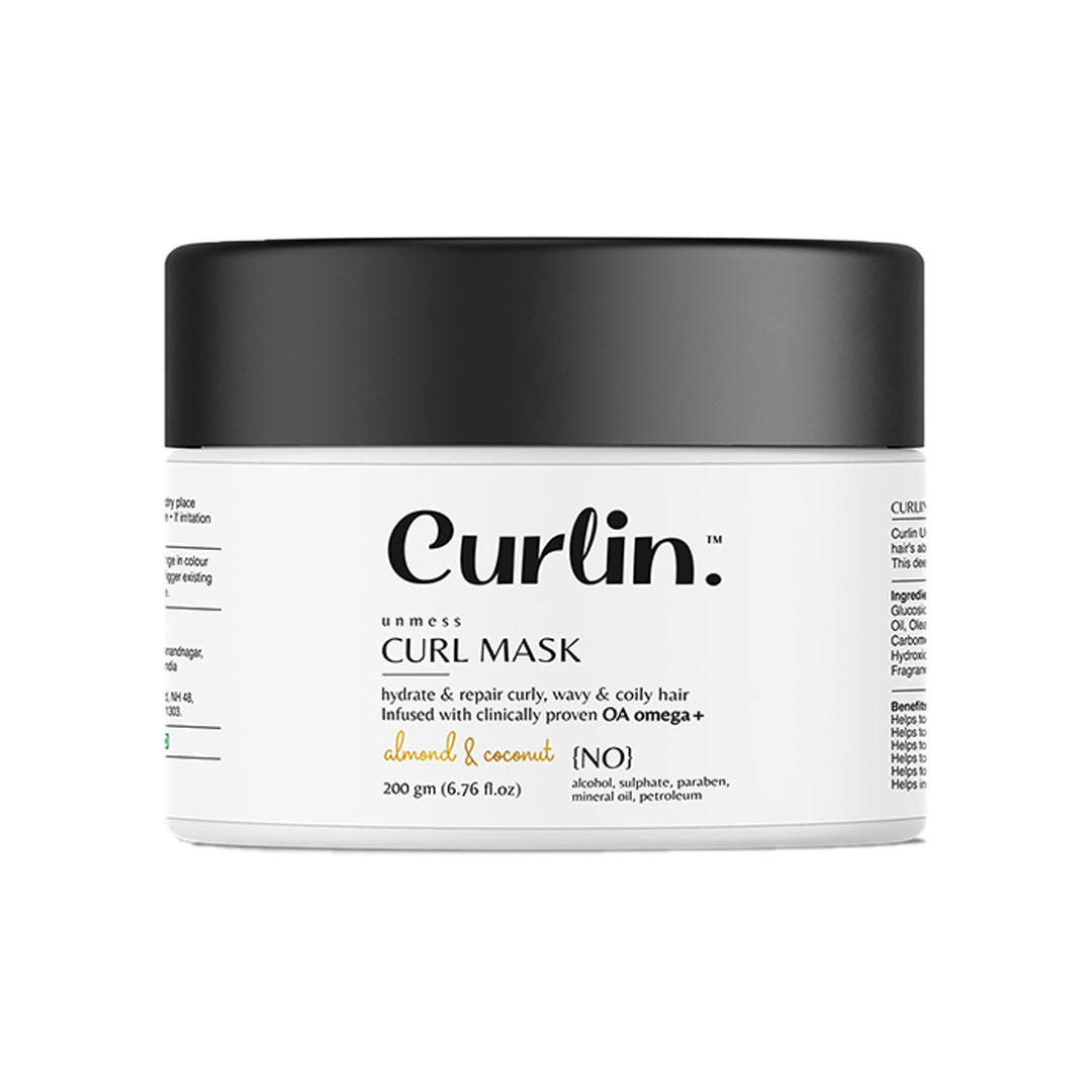 Vanity Wagon | Buy Curlin Unmess Curl Mask with Almond & Coconut