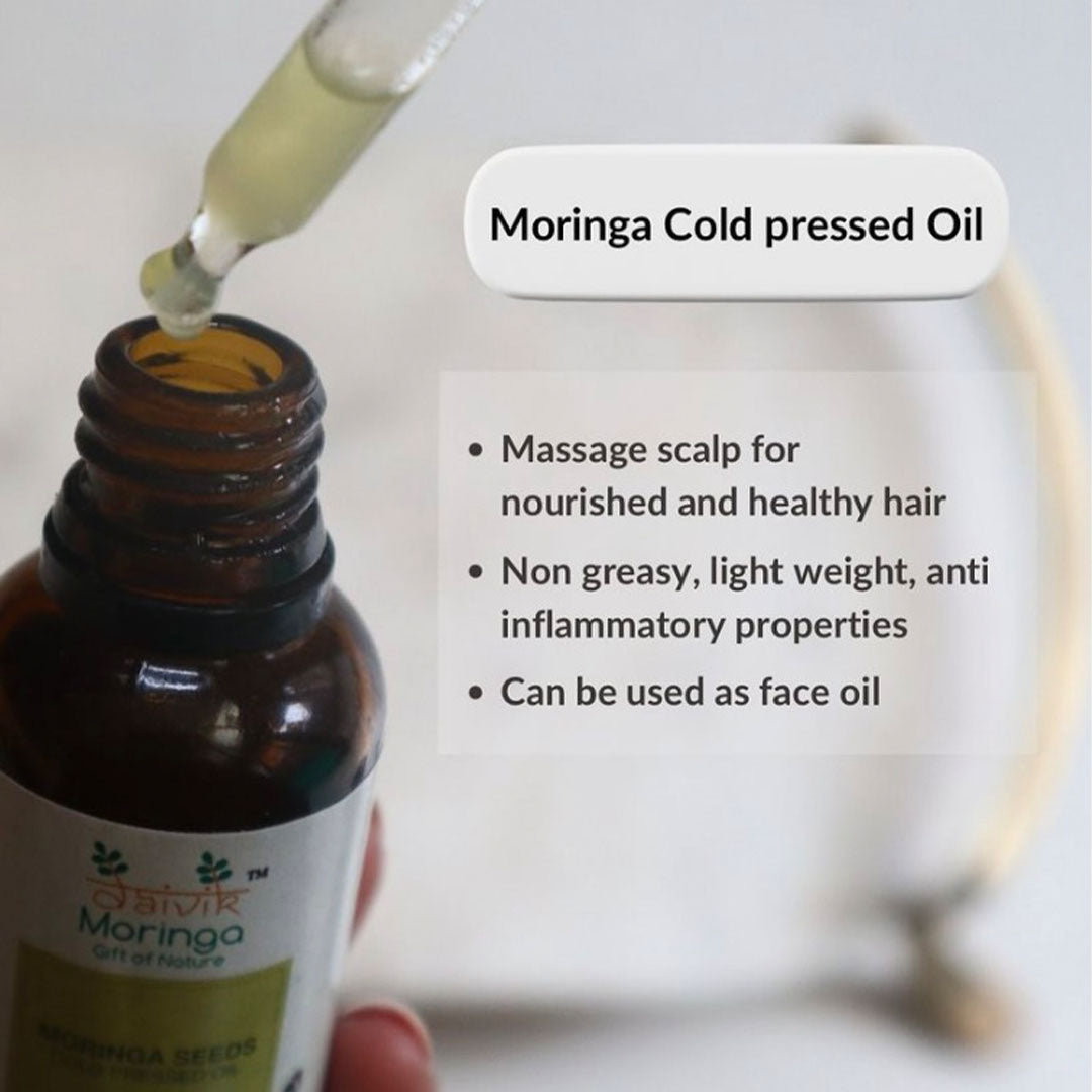 Vanity Wagon | Buy Daivik Moringa Moringa Seeds Cold Pressed Oil