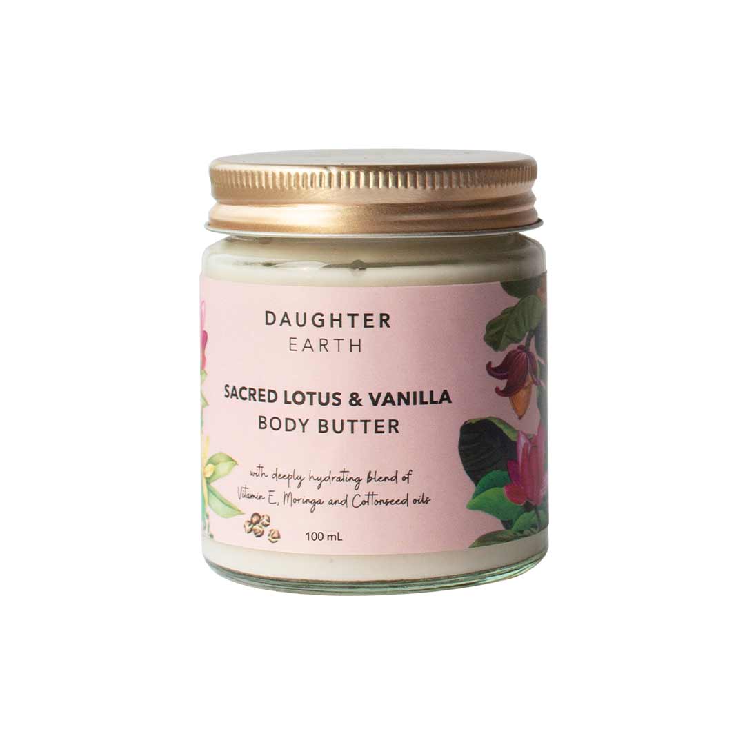 Daughter Earth Sacred Lotus and Vanilla Body Butter