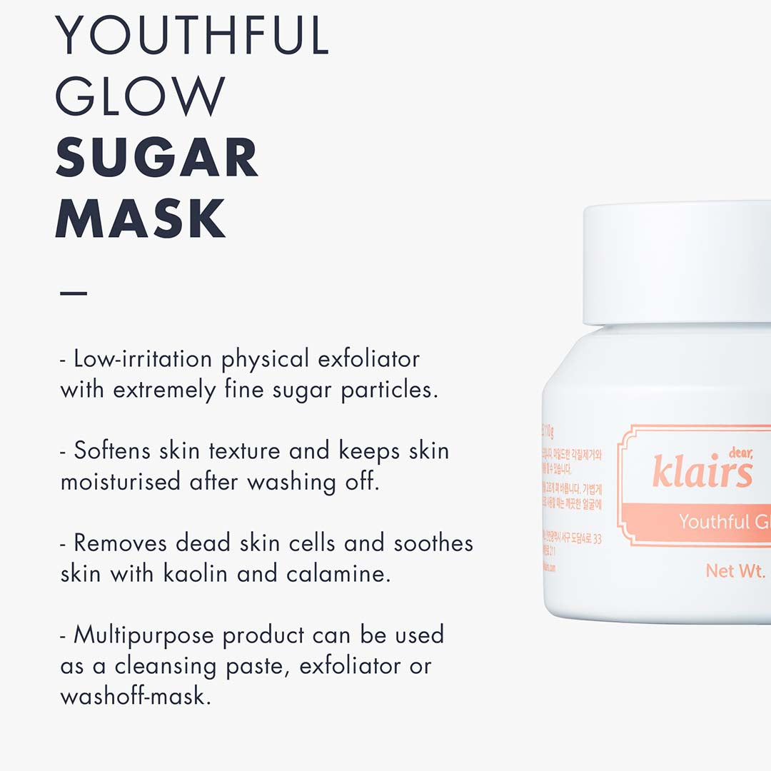 Vanity Wagon | Buy Dear, Klairs Youthful Glow Sugar Mask