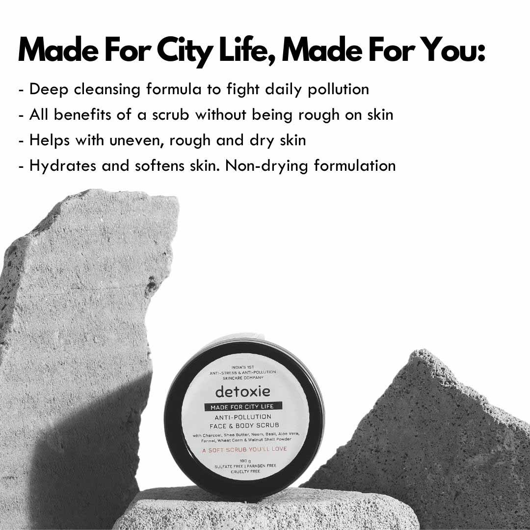 Vanity Wagon | Buy Detoxie Anti-Pollution Face & Body Scrub