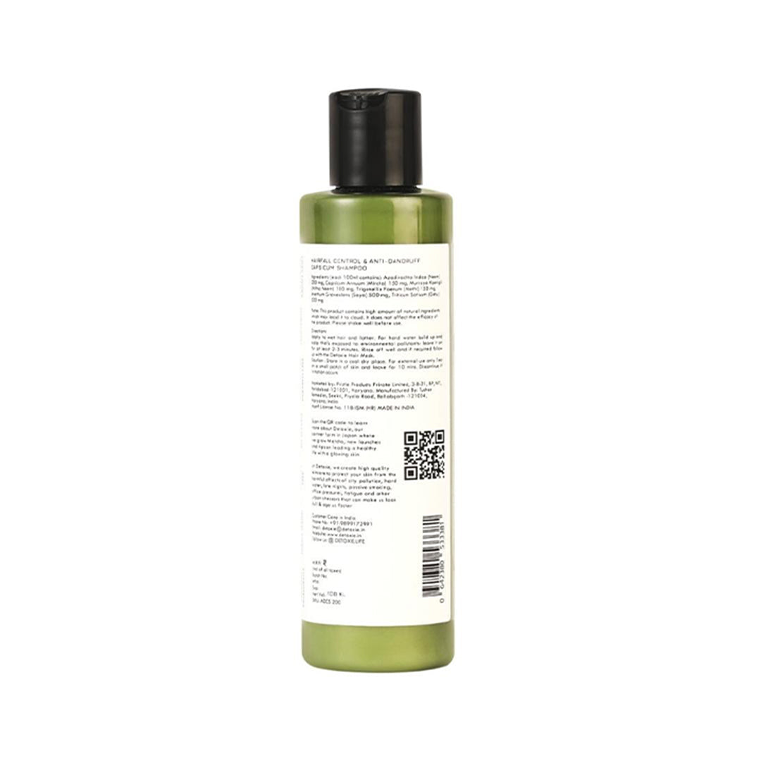 Vanity Wagon | Buy Detoxie Hairfall Control & Anti Dandruff Capsicum Shampoo
