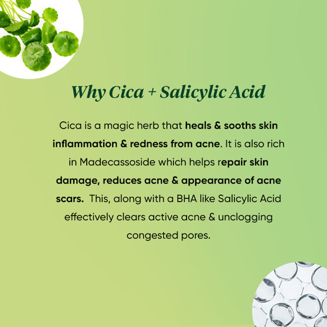 Vanity Wagon | Buy Dot & Key Cica Calming Blemish Clearing Face Wash with Salicylic & Green Tea
