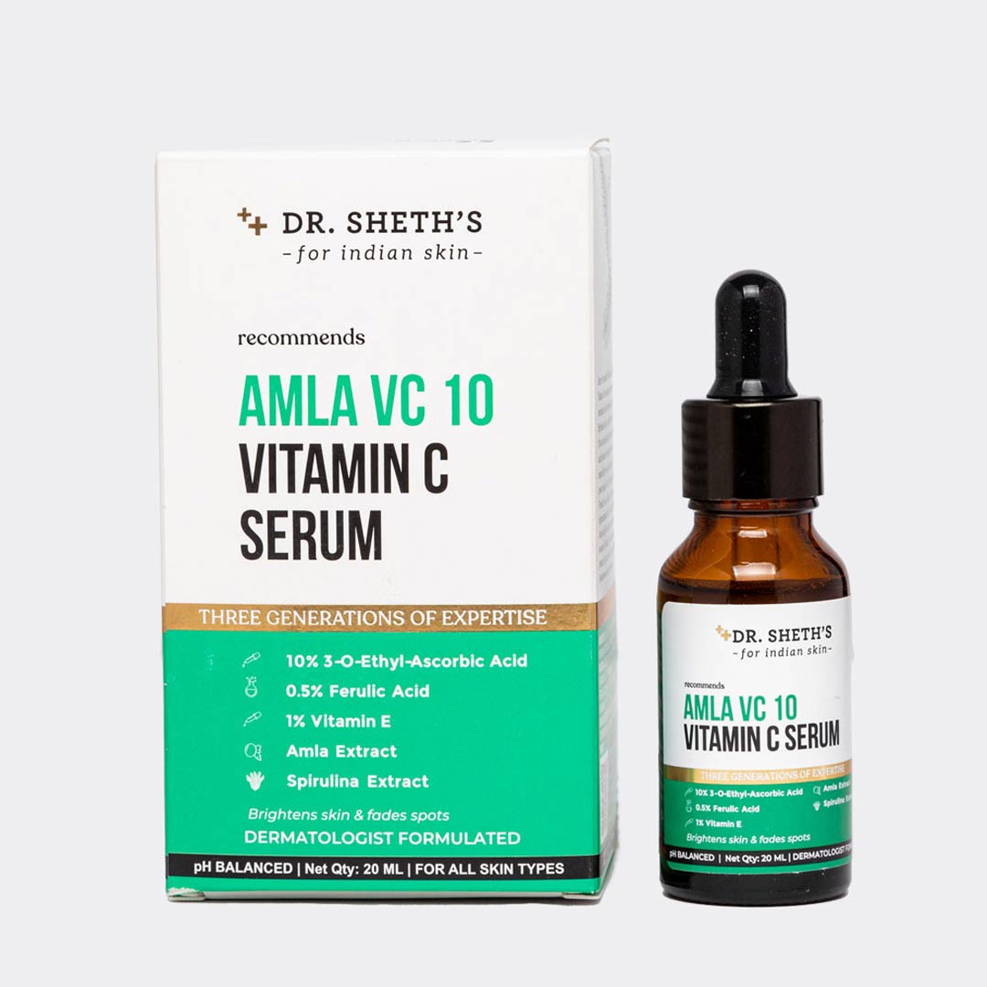 Vanity Wagon | Buy Dr. Sheth’s Amla VC10 Vitamin C Serum with Ferulic Acid & Vitamin E