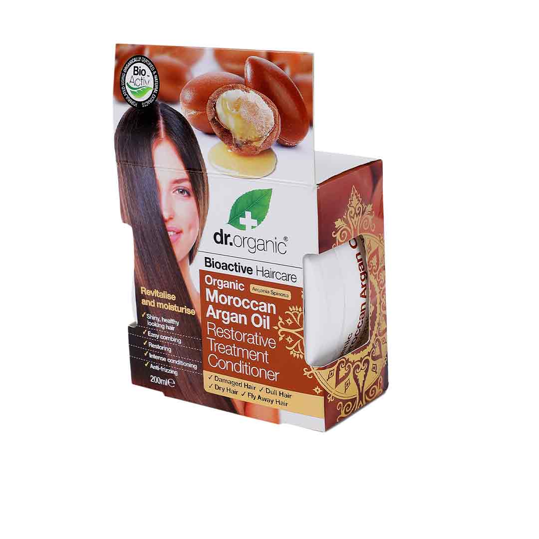 Vanity Wagon | Buy Dr Organic Moroccan Argan Oil Hair Treatment Conditioner