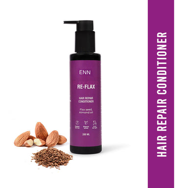 Vanity Wagon | Buy ENN Re-Flax Hair Repair Conditioner with Flax Seed & Almond Oil